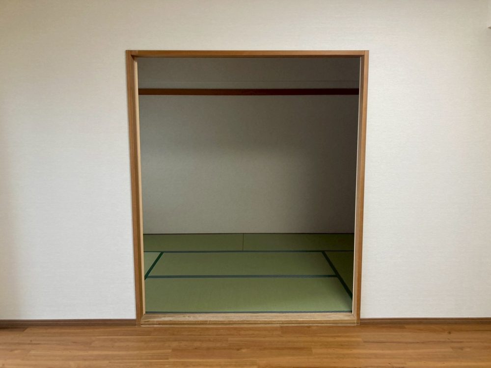 東京都大田区のマンションで施工した和室の畳張り替え工事後の様子